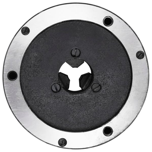 vidaXL Selvsentrerende chuck til dreiebenk 3 bakker 125 mm stål