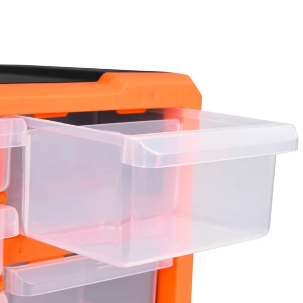 vidaXL Sortimentskap med 60 skuffer 38x16x47,5 cm
