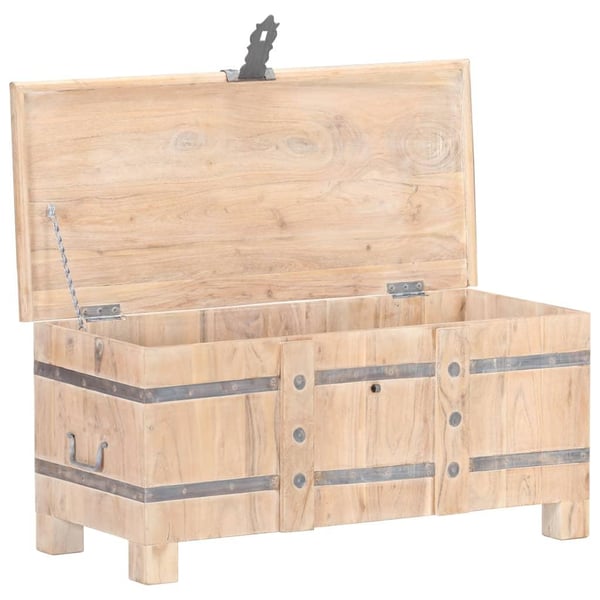 vidaXL Kista 90x40x40 cm massivt akaciaträ