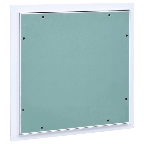 vidaXL Inspeksjonsluke med aluminiumsramme og gipsplate 300x300 mm