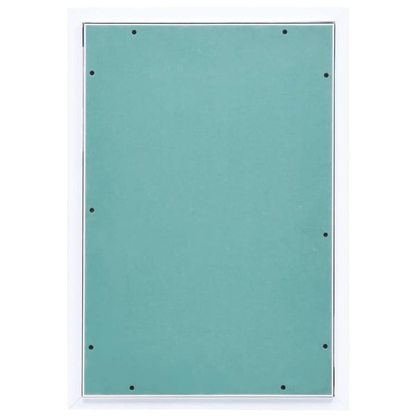 vidaXL Inspeksjonsluke med aluminiumsramme og gipsplate 400x600 mm