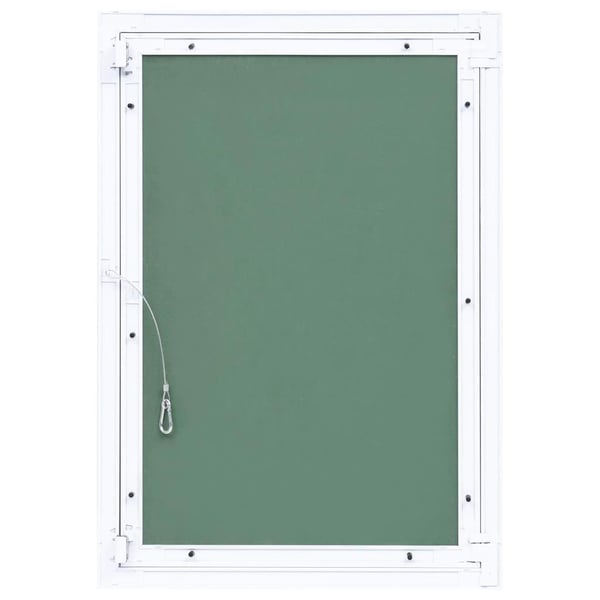 vidaXL Inspeksjonsluke med aluminiumsramme og gipsplate 400x600 mm
