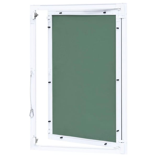 vidaXL Inspeksjonsluke med aluminiumsramme og gipsplate 400x600 mm