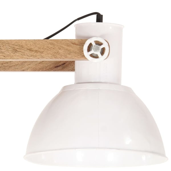 vidaXL Industriell hengelampe 25 W hvit 109 cm E27