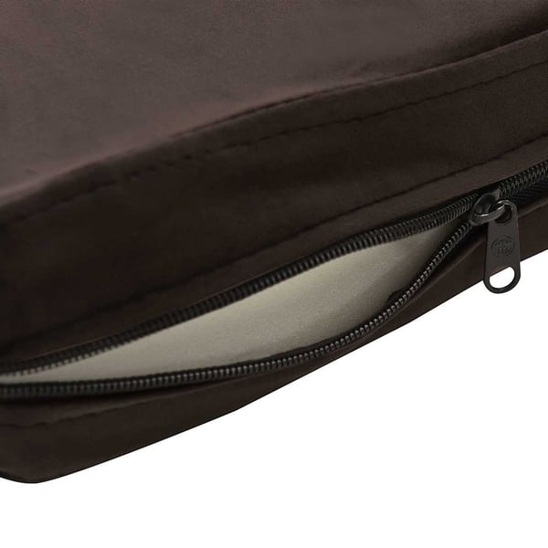 vidaXL hundesofa 60x43x30 cm plys og kunstlæder brun