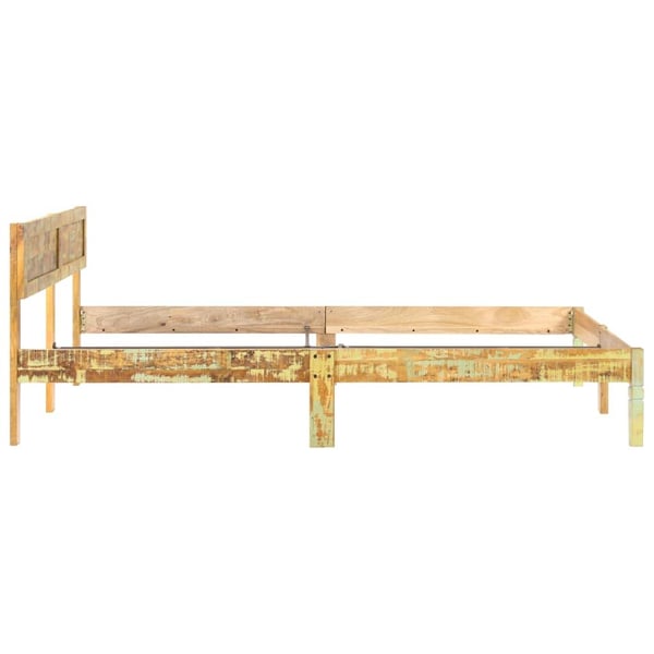 vidaXL Seng/Sengeramme gjenvunnet heltre 200x200 cm change1