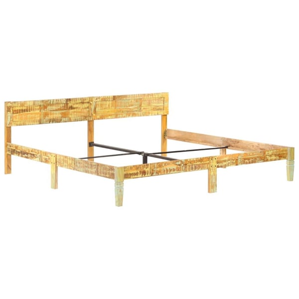 vidaXL Seng/Sengeramme gjenvunnet heltre 200x200 cm change1