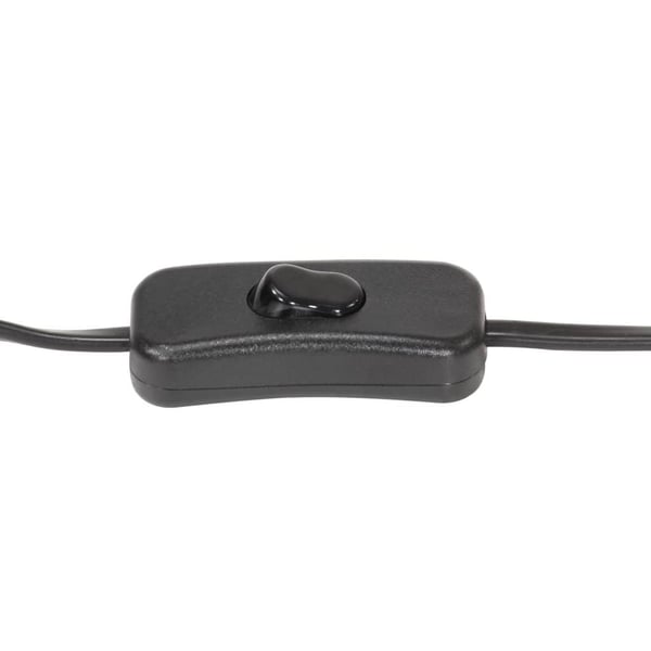 vidaXL Industriell bordlampe sølv rund 58x18x90 cm E27