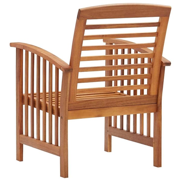 vidaXL Hagestoler 2 stk heltre akasie