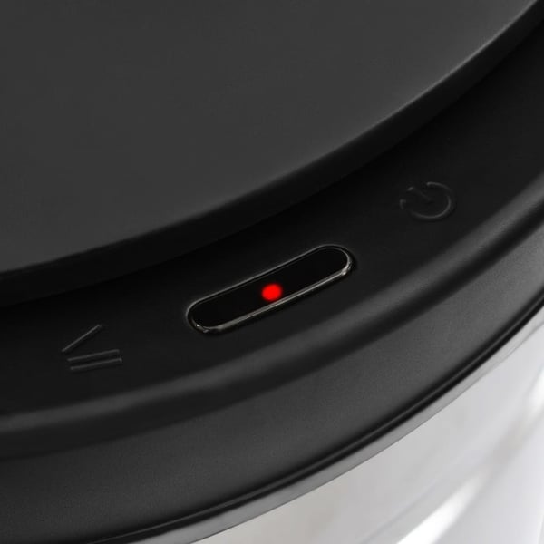 vidaXL affaldsspand med sensor 60 l rustfrit stål