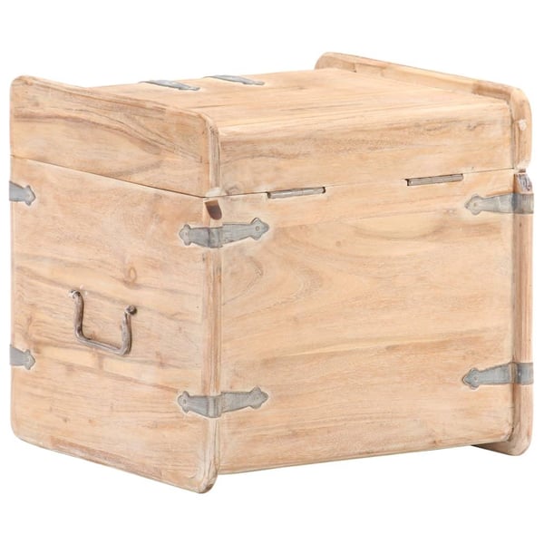 vidaXL Kiste 40x40x40 cm heltre akasie