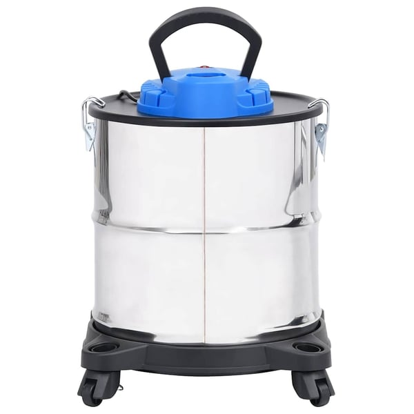 vidaXL Askestøvsuger med HEPA-filter 1200 W 20 L rustfritt stål