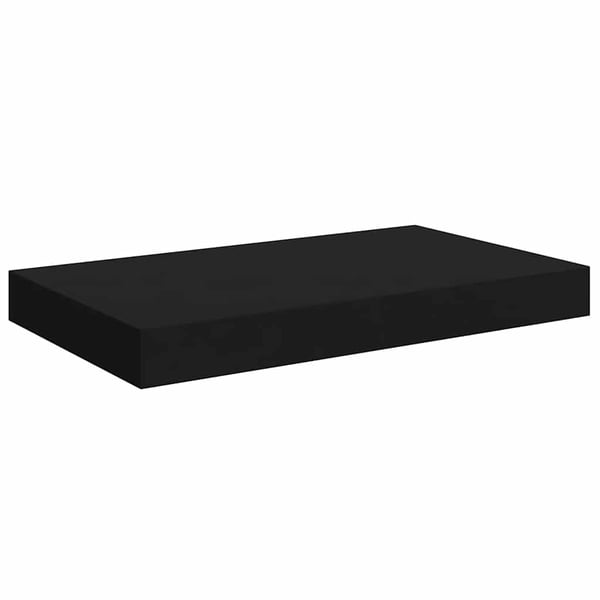 vidaXL væghylder 2 stk. 40x23x3,8 cm MDF sort