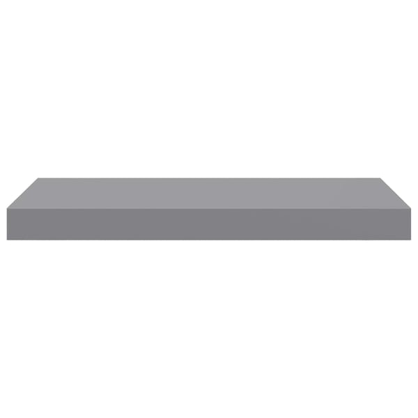 vidaXL væghylder 4 stk. 50x23x3,8 cm MDF grå