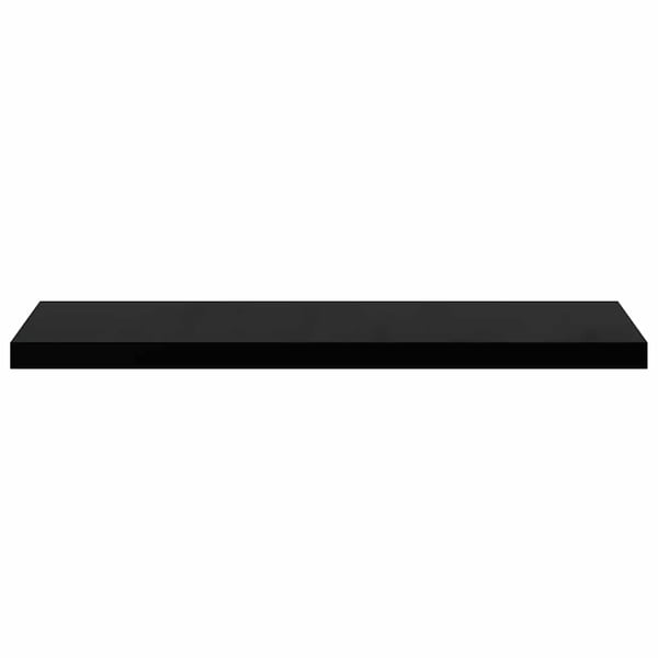 vidaXL væghylder 4 stk. 90x23,5x3,8 cm MDF sort