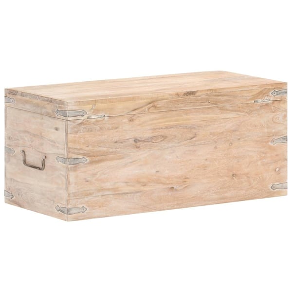 vidaXL Arkku 90x40x40 cm täysi akaasiapuu