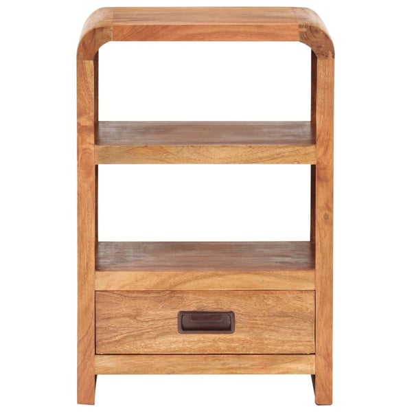 vidaXL Nattbord 40x30x60 cm heltre akasie med honningfinish