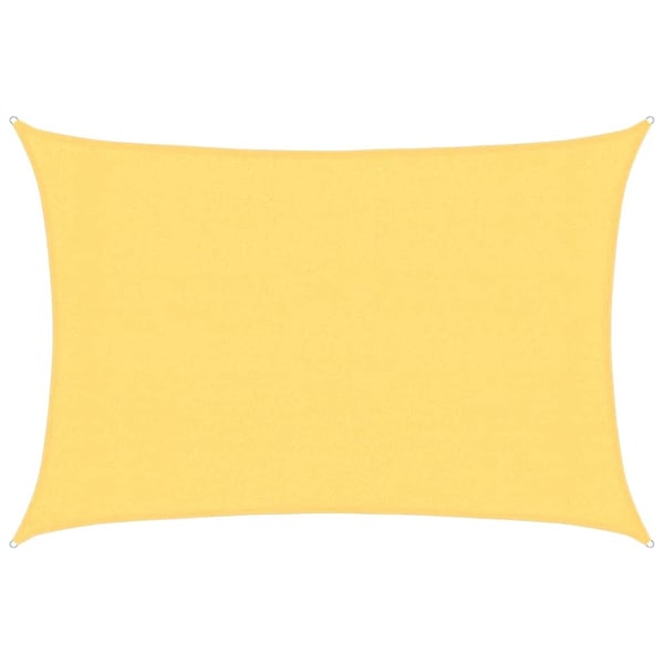 vidaXL Solsegel 160 g/m² beige 3x4 m HDPE