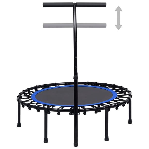 vidaXL Trim-trampoline med håndtak 102 cm