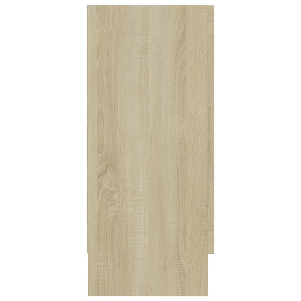 vidaXL Skjenk sonoma eik 120x30,5x70 cm konstruert tre