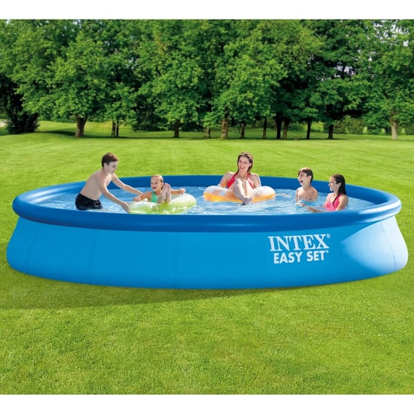 INTEX swimmingpool Easy Set med filtersystem 457x84 cm