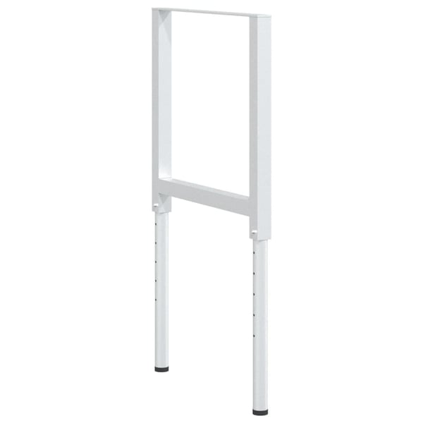 vidaXL Justerbare arbeidsbenkerammer 2 stk metall 55x(69-95,5)cm grå