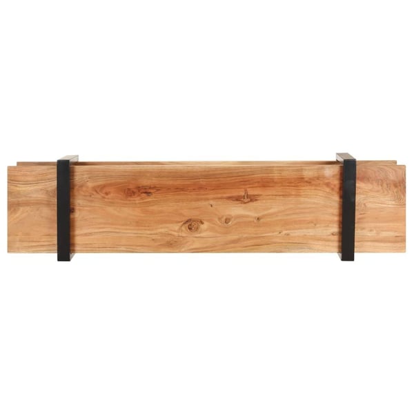 vidaXL TV-benk 160x40x40 cm heltre akasie