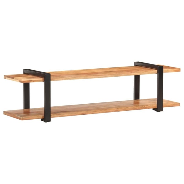 vidaXL TV-benk 160x40x40 cm heltre akasie