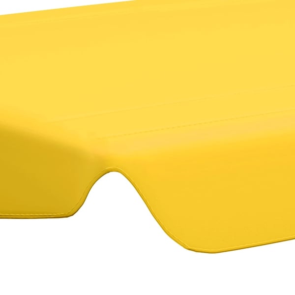 vidaXL Erstatningsbaldakin hagehuske gul 188/168x145/110 cm