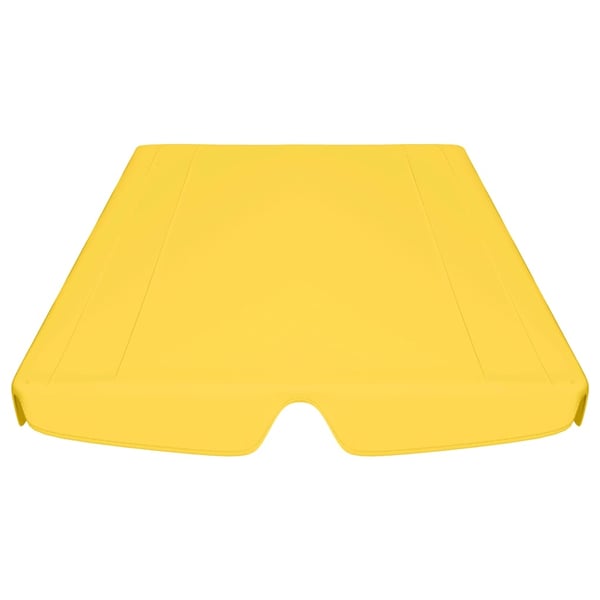 vidaXL Erstatningsbaldakin hagehuske gul 188/168x145/110 cm