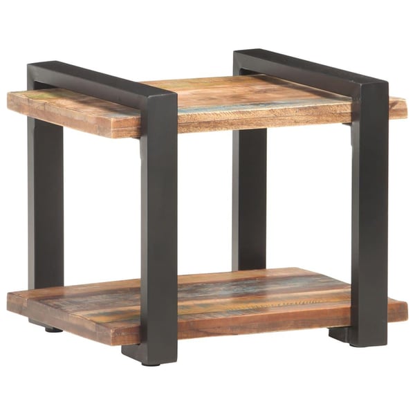 vidaXL Nattbord 50x40x40 cm gjenvunnet heltre