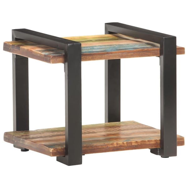 vidaXL Nattbord 50x40x40 cm gjenvunnet heltre