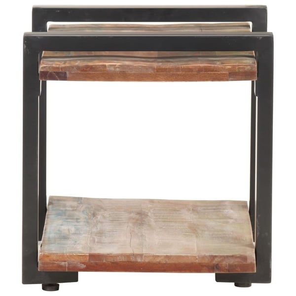 vidaXL Nattbord 50x40x40 cm gjenvunnet heltre