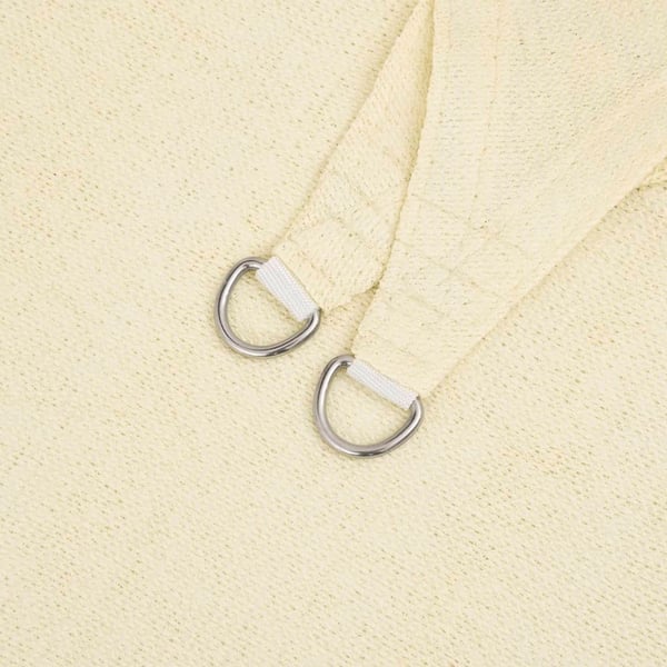 vidaXL Aurinkopurje 160 g/m² kerma 3x4,5 m HDPE