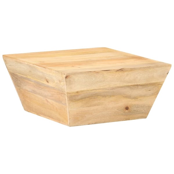 vidaXL sofabord 66x66x30 cm V-facon massivt mangotræ