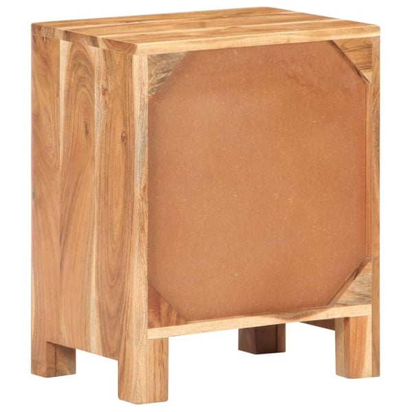 vidaXL Nattbord 40x30x50 cm heltre akasie