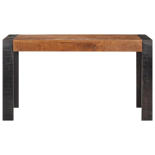 vidaXL spisebord 140x70x76 cm massivt ru mangotræ