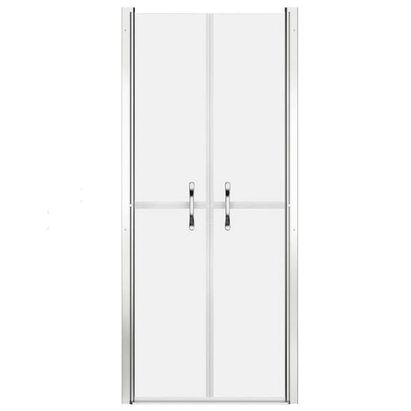 vidaXL Dusjdør frostet ESG 86x190 cm