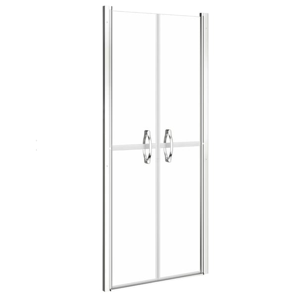 vidaXL Dusjdør klar ESG 76x190 cm