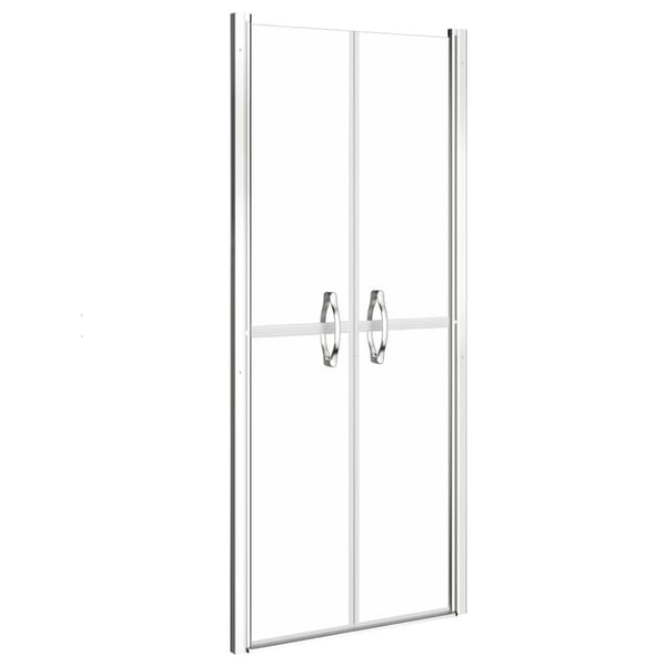 vidaXL Duschdörr klar ESG 91x190 cm