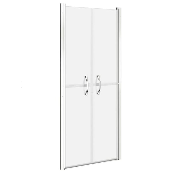 vidaXL brusedør 101x190 cm matteret sikkerhedsglas