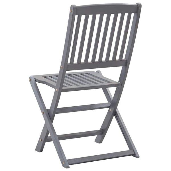 vidaXL Klappstoler 6 stk heltre akasie