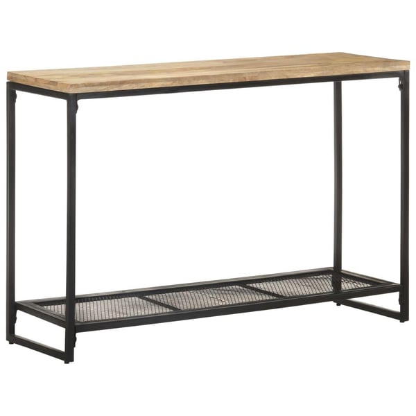 vidaXL konsolbord 110x35x75 cm massivt mangotræ