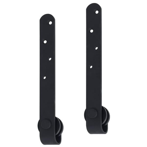 vidaXL Mini skyvedørsett karbonstål 152 cm
