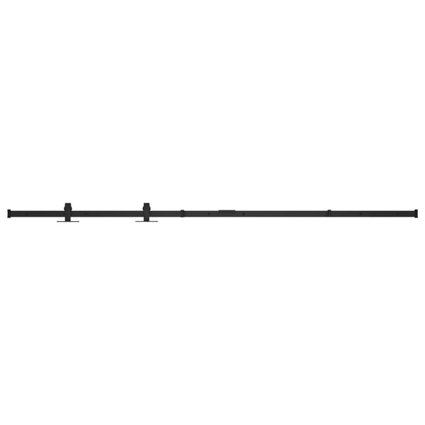 vidaXL Mini skyvedørsett karbonstål 152 cm