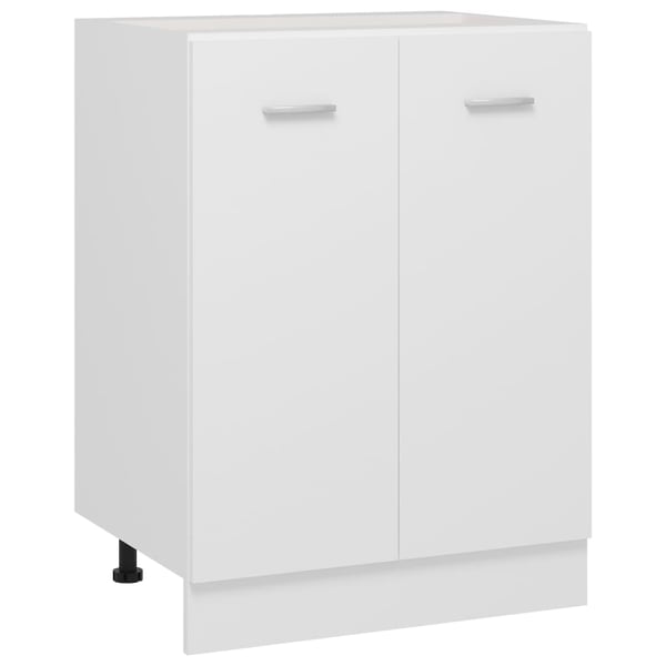 vidaXL Bunnskap "Lyon" hvit 60x46x81,5 cm konstruert tre