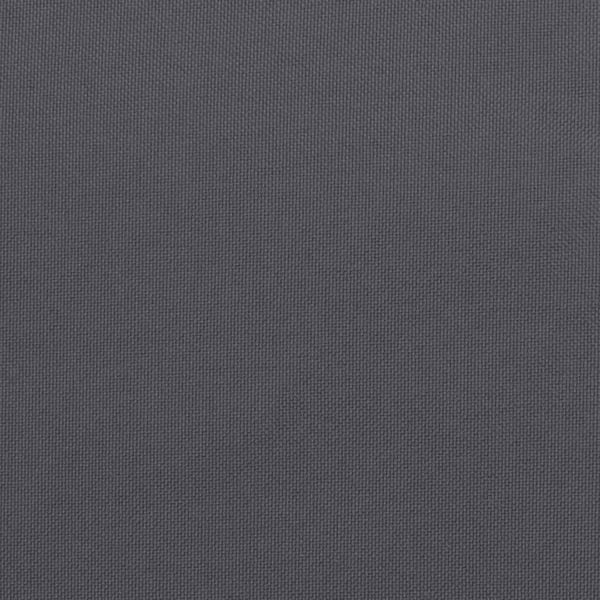 vidaXL hynder til havestol 6 stk. 40x40x3 cm oxfordstof antracitgrå