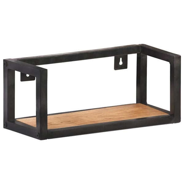 vidaXL væghylder 2 stk. 40 cm massivt akacietræ
