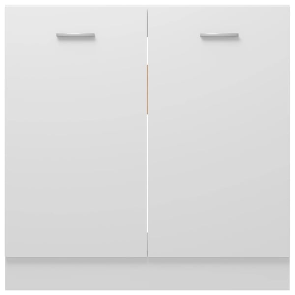 vidaXL Bunnskap til vask "Lyon" hvit 80x46x81,5 cm konstruert tre