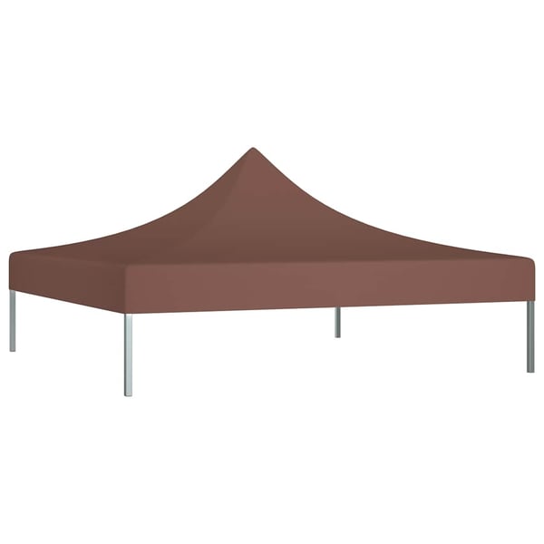 vidaXL tag til festtelt 3x3 m 270 g/m² brun